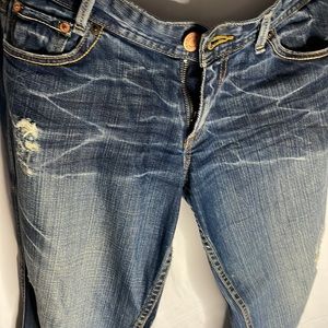 Armani Exchange Distressed bootcut jeans Size 8 reg